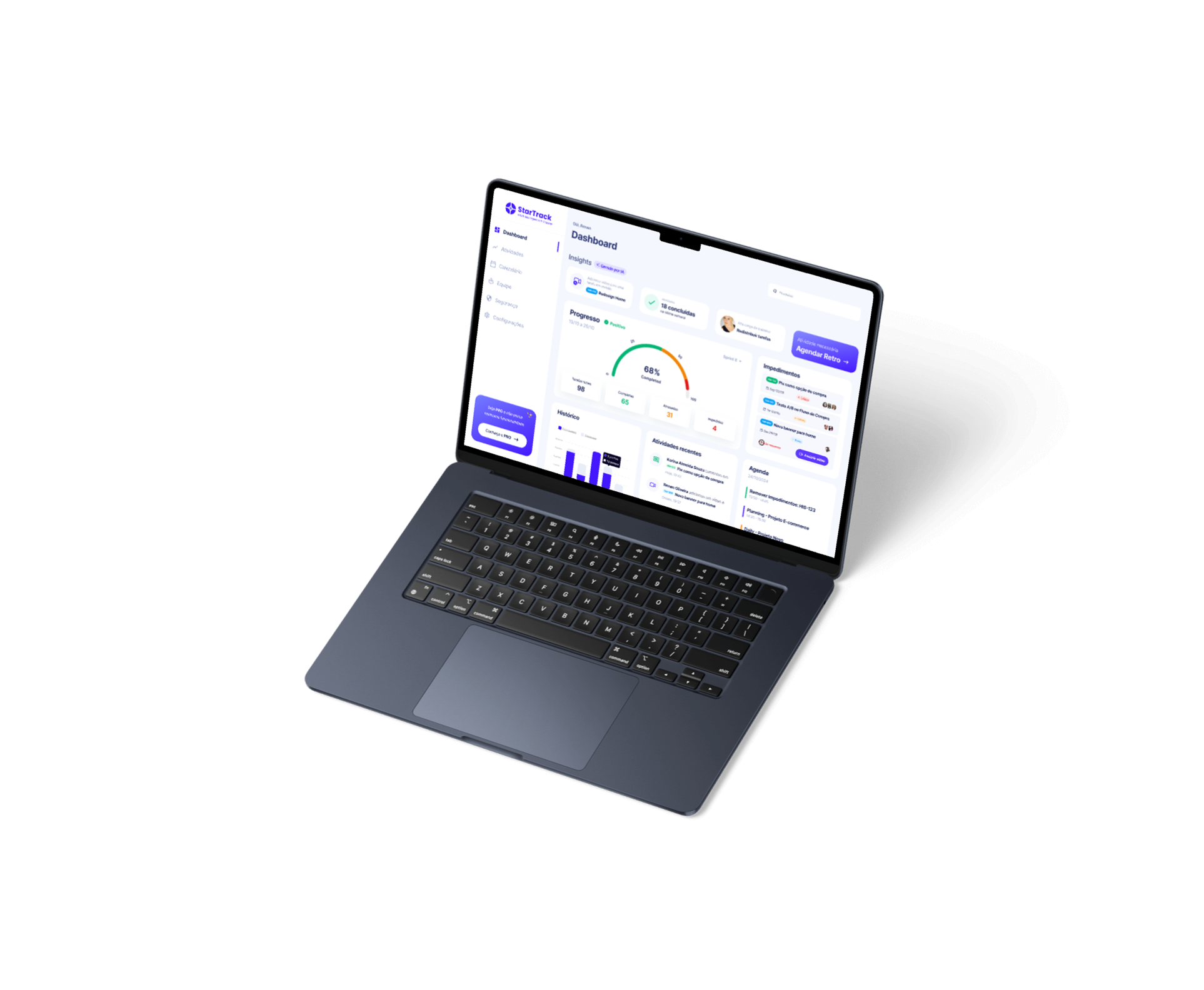 StarTrack on MacBook Air